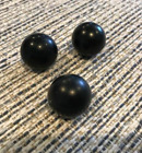 131-711-741bbk Volkswagen Vintage Heater Control Knobs For Beetle Bugs Ghias