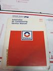 15d-1 Delco Automotive Air Conditioning Service Manual June First Issue