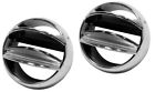 67-700593 2 Of Counterpart Chevy Gmc Truck Chrome Vent Balls