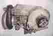 255-103 Unknown Label Is Partially Missing Vintage Volkswagen Zvw Combustion Heater Bus Car Van Stewart-warner