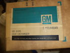 3144845 Gm Nos Corvair Gas Heater Heat Exchanger Burner