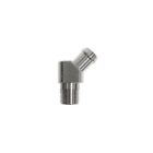 33-186936-1 Camaro Heater Hose Fitting Degree Elbow Stainlesssteel Eckler