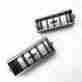 L1978-1982 336485 Gm Corvette Oem Center Gauge Cluster Bezel Ac Air Vent Deflector Pair