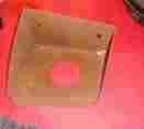 3835423 1949 1950 1951 1952 Chevrolet Fender Body Hearter Sheet Metal Nos Surface Rust