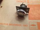 3998399 Delco Indak Original Corvette Rear Window Defog Switch