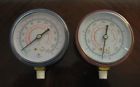 40449xxxyyyzzz Texaserick Set Of New Red Blue Side Manifold Gauges