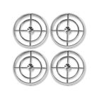 44-35055-2 Ford Mustang Air Conditioner Register Set Pieces Round Chrome Plastic