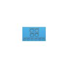 57-132143-1 Chevy Radiator Heater Hose Clamp Set Eckler 57-132143-1 Chevy Radiator Heater Hose Clamp Set Eckler