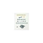57-172947-1 Chevy Heater Box Screws Washers Fasteners Deluxe Eckler 57-172947-1 Chevy Heater Box Screws Washers Fasteners Deluxe Eckler
