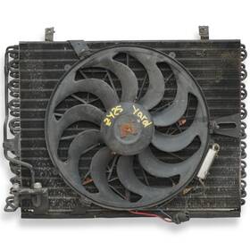 64531382291 92-95 Bmw 525 530 535 540 E34 Ac Condenser Conditioning W Fan 64538391316 Oem
