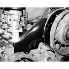 65-229863-1 Block Off Plate Left Side Fan Housing Black For Porsche