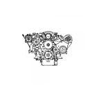 80-311481-1 Premier Quality Products Ls Engine Air Conditioning Bracket Kit For