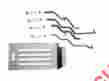 Ac111 66 Chevelle El Camino Air Heater Levers Lens Kit