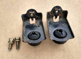 80111-sja-a01 Acura Honda Oem 05 06 07 08 Rl - Ac Condenser Upper Mount Bracket Set Bushings Bolts