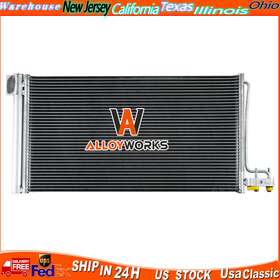 3981 Alloyworks Aluminum A/c Condenser For 2012 2013 2014 Ford Focus Se S 4-door L4 2.0l