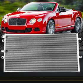 3w0820411a Alloyworks Ac Condenser For 2004-2014 Bentley Continental Gt Gtc And Flying Spur 6.0l W12