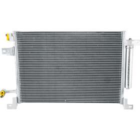 3791 Asi Performance Ac Condenser A/c Air Conditioning With Bracket And Drier For 2010-2014 Ford Mustang