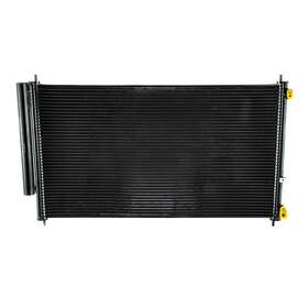 7013246 Asi Performance Ac Condenser With Drier For 2005-2010 06 Honda Odyssey Aluminum Core Block Fitting