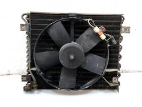 1376470 Bmw 85-88 Oem E28 528e Engine M20 Ac Air Conditioning Condenser With Fan 135k