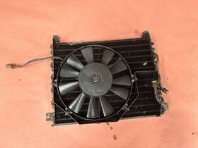 64531366344 Bmw E21 320i Ac Air Conditioning Condenser With Fan Oem #83239