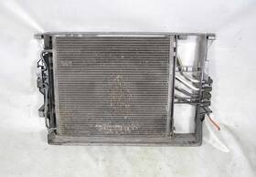 64538373924 Bmw E38 7-series Early Air Conditioning Condenser W Steering Trans Cooler Frame