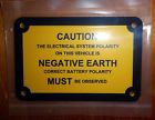 C-23898 New C23898 Jaguar Xke E-type Negative Earth Battery Plate