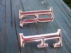 C7az-5440282-c C7az-5440282-a " "r And Galaxie Trunk C7az544028a Xl 1967 Ford Letters Custom "f 500