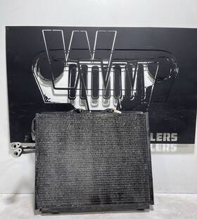 55037618af Cm Compressor 00-06 03 04 05 Jeep Tj Wrangler 4.0 2.4 Grille Radiator Condenser Oem Cc 25
