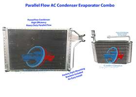 Ac2600pfx Cooler Classics Ac2600j 1985 Chevy Corvette Powerflow Parallel Flow Ac Condenser Evaporator