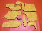 Drt-fwp-020 Cud-fwp-010 Rem Body Firewall Insulation Pad Plymouth Dodge Clips Dart Duster