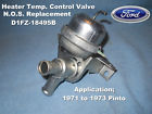 D1fz-18495-b Nos Pinto Heater Comtrol Valve D1fz-18495-b Nos Pinto Heater Comtrol Valve