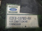 E2fz-19703-a 1982 1989 Ford Mustang Air Conditioner Compressor Exp Ln7 Capri Cougar E2fz-19703-a 1982 1989 Ford Mustang Air Conditioner Compressor Exp Ln7 Capri Cougar