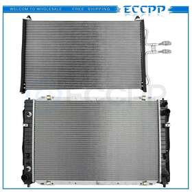 E820788cp Eccpp Aluminum Radiator And Ac Condenser Cooling Kit For 2001-2007 Ford Escape 3.0l