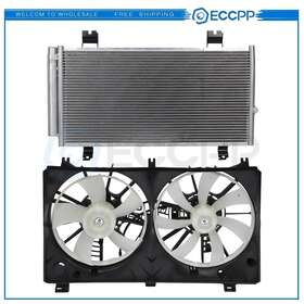 Ec83765001cp Eccpp Electric Ac Condenser Cooling Fan Kit For 2006 2007 2008 2009-2013 Lexus Is250