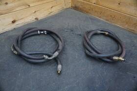 106695 Ferrari 110964 Set 2 Ac Line Hose Tube Evaporator Compressor 328 1986-89