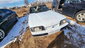 Ford 100057 Used A/c Condenser Fits 1989 Mustang Integral Ac 8 Cylinder Grade A