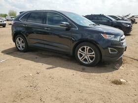 528470 Ford Used A/c Condenser Fits 2016 Edge 2.7l Turbo Grade A