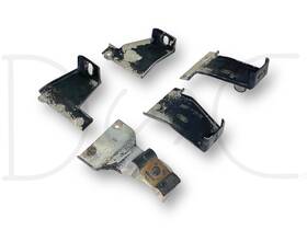 F4ht-19d720-ab Ford 94-98 F600 F650 F750 F800 Truck A/c Condenser Bracket Set 5 Brackets Oem