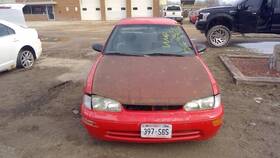 Geo 156896 Used A/c Condenser Fits 1996 Prizm Grade A