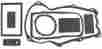 Gmk4030379642s Ch17264 Opgi Heater Box Seal Gm A-body Kit 4030-379-642s