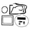 Hs077 1968 69 70 71 72 Chevelle El Camino Heater Box Air Conditioning Seal Kit