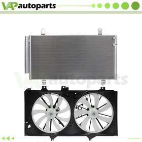 Ig837666co Ignition Ac Condenser And Cooling Fan Assembly For 2012 2014 2015-2017 Toyota Camry