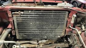 000067a10a6a Mazda Used A/c Condenser Fits 1986 Rx7 Grade A