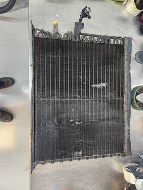 1248301570 Mercedes-benz Genuiune 500e/400e Condensor 124 830 15 70 Used No Leaks