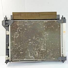 Nissan 21403-3sh0a Used 2013 - 2019 Sentra A/c Condenser Radiator And Fan Assy Oem