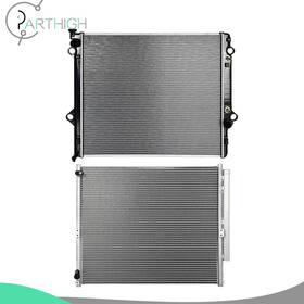 Pa837984h01 Parthigh For 2003-2009 Lexus Gx470 Toyota 4runner Car Radiator And A/c Condenser Cooling