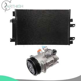Pa83884302 Parthigh Aluminmu Ac Condenser And Compressor Fit For 2010 2011 2012 Dodge Caliber