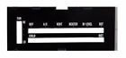 R-420 Classic Headquarters Camaro Heater Control Lens With Ac Backing Paper R-420 Classic Headquarters Camaro Heater Control Lens With Ac Backing Paper