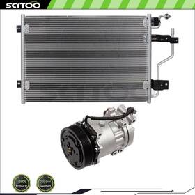 Cn83881222 Scitoo Car Condenser And Compressor Fits 1994-1997 Dodge Ram 2500 3500