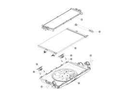 Tesla 1129679-00-a Oem Cfm Condenser Ird Service Kit Model 3 17-23